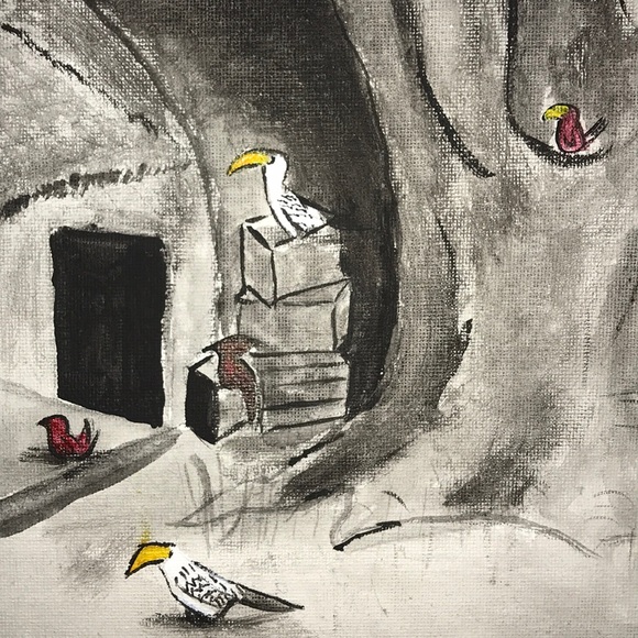 Chapter of the Birds: Painting on a Canvas - Picture 3 of 4